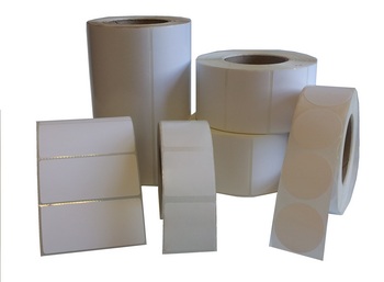 40x20mm Gloss Inkjet Paper Permanent Labels 