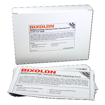 Bixolon Waffletechnology Thermal Printer Cleaning Card (3 1/8 - 79.38mm)