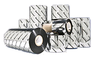 Intermec Thermal Ribbon 50mm x 152m B110C Ink Out