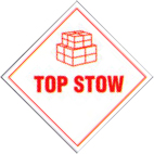 Top Stow - Dangerous goods labels