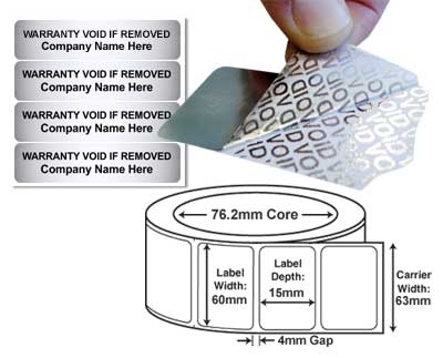 tamper evident labels